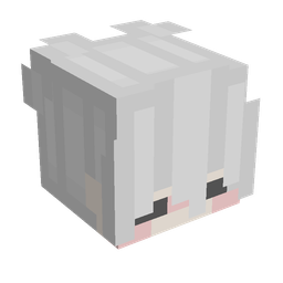 Black skin: head render