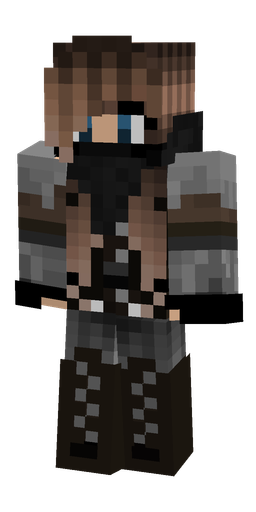 Black skin: body, front render