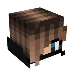 Black skin: head render