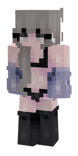 Black skin: body, front render