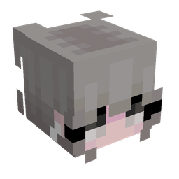 Black skin: head render