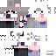 Black skin: raw texture render