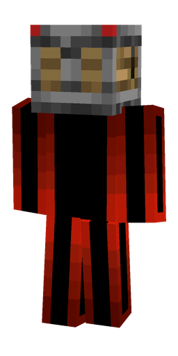 Black skin: body, back render