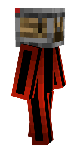 Black skin: body, right side render