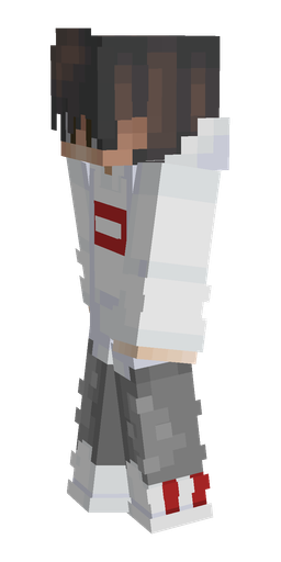 Blue skin: body, left side render