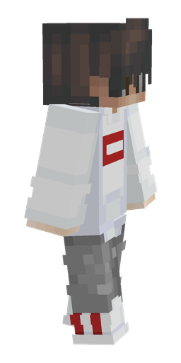 Blue skin: body, right side render