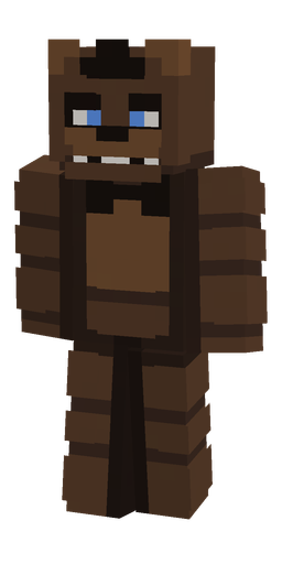 Brown skin: body, front render