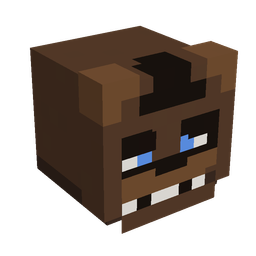 Brown skin: head render