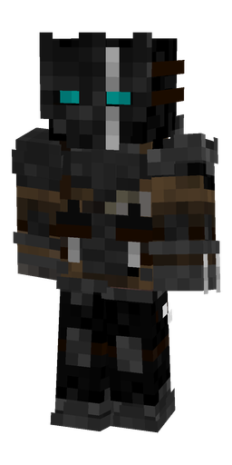 Black skin: body, front render