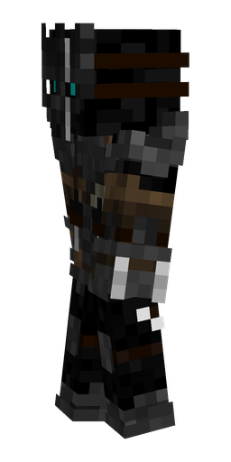 Black skin: body, left side render