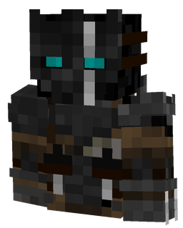 Black skin: bust render