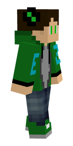 Black skin: body, right side render