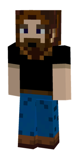 Black skin: body, front render