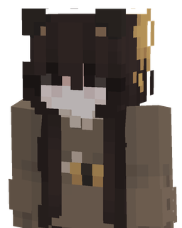 Black skin: bust render