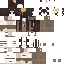 Black skin: raw texture render