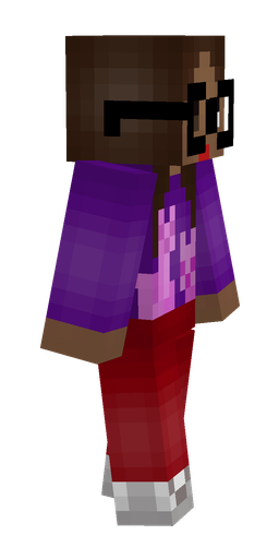 Brown skin: body, right side render