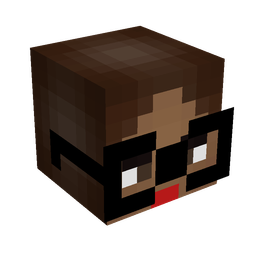 Brown skin: head render