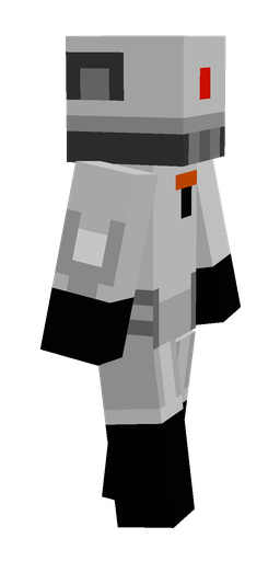 Black skin: body, right side render