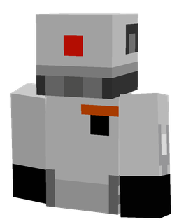 Black skin: bust render