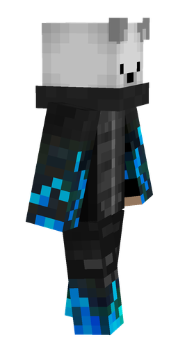 Black skin: body, right side render