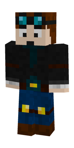 Black skin: body, front render