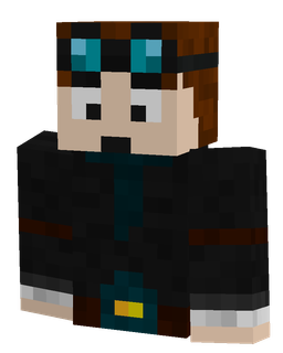 Black skin: bust render