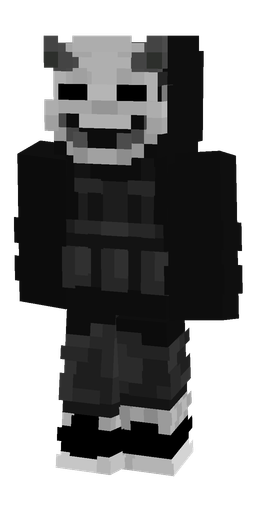 Black skin: body, front render