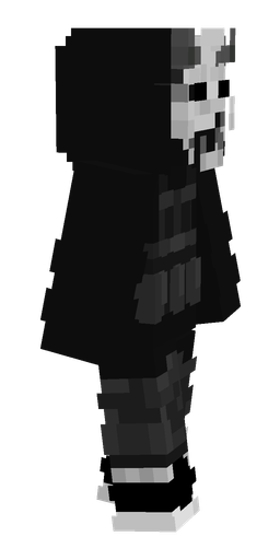 Black skin: body, right side render