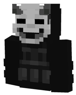Black skin: bust render