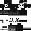 Black skin: raw texture render