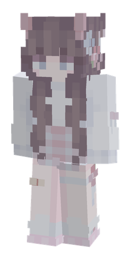 Blue skin: body, front render