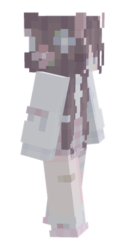 Blue skin: body, right side render