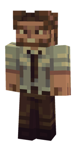 Brown skin: body, front render