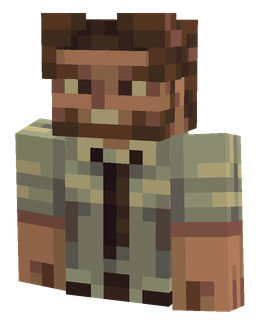 Brown skin: bust render