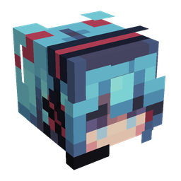 Blue skin: head render