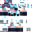 Blue skin: raw texture render
