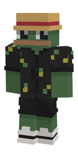 Black skin: body, front render