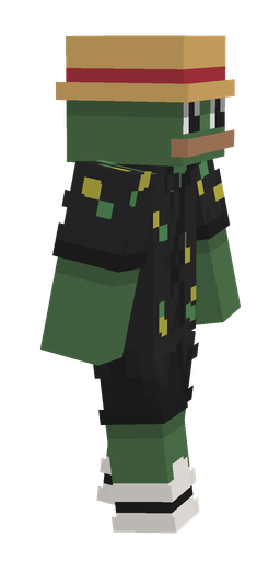 Black skin: body, right side render