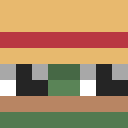 Black skin: face render