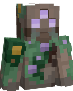 Brown skin: bust render