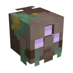 Brown skin: head render