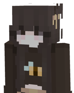 Black skin: bust render