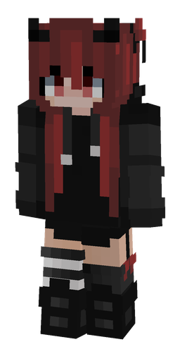 Black skin: body, front render