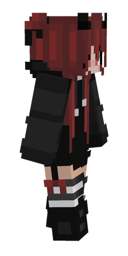 Black skin: body, right side render