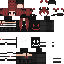 Black skin: raw texture render