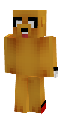 Brown skin: body, front render