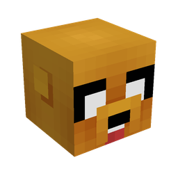 Brown skin: head render
