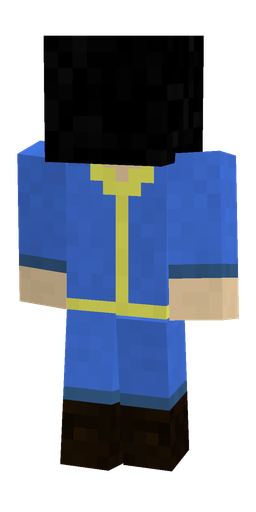 Black skin: body, front render
