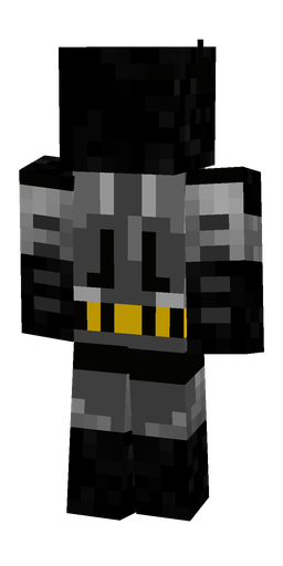 Black skin: body, back render