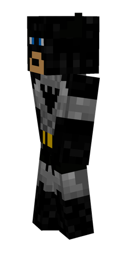 Black skin: body, left side render